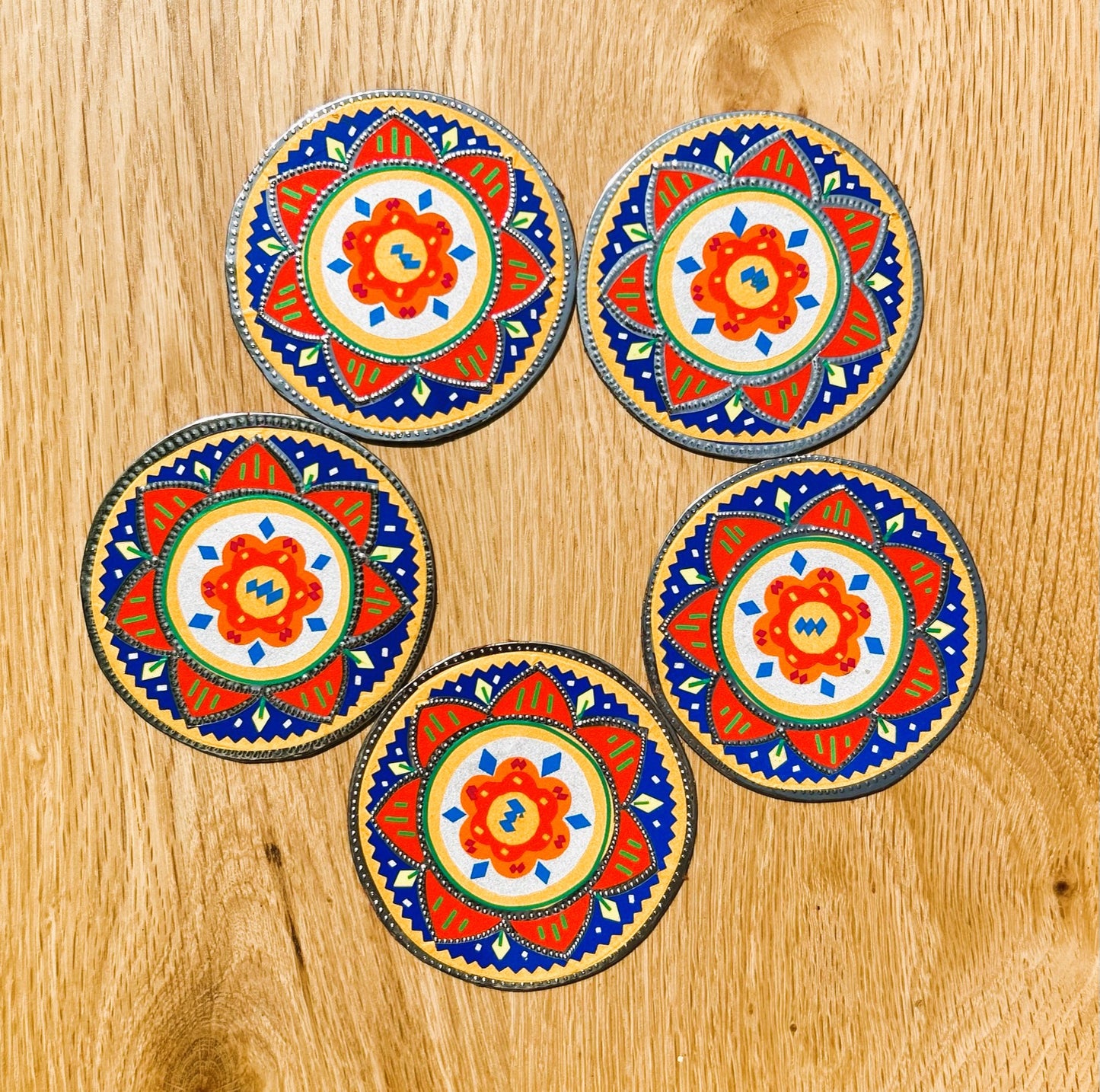 Handmade Truck Art Coasters - Truck'r