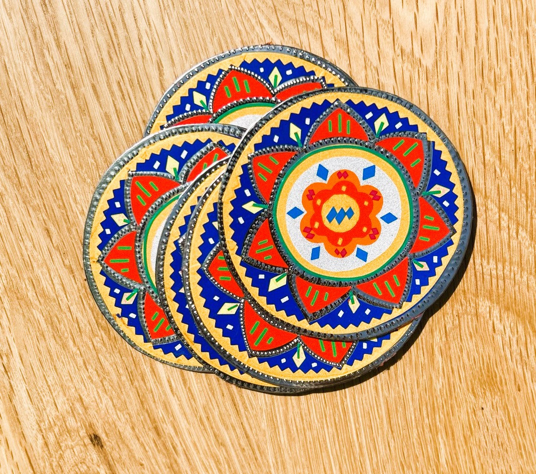 Handmade Truck Art Coasters - Truck'r