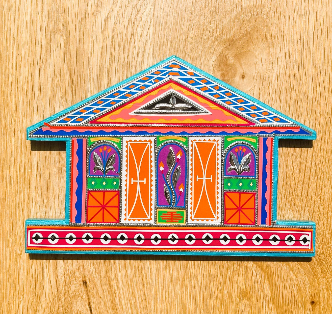 Handmade Keyholder (Blue & Orange) - Truck'r