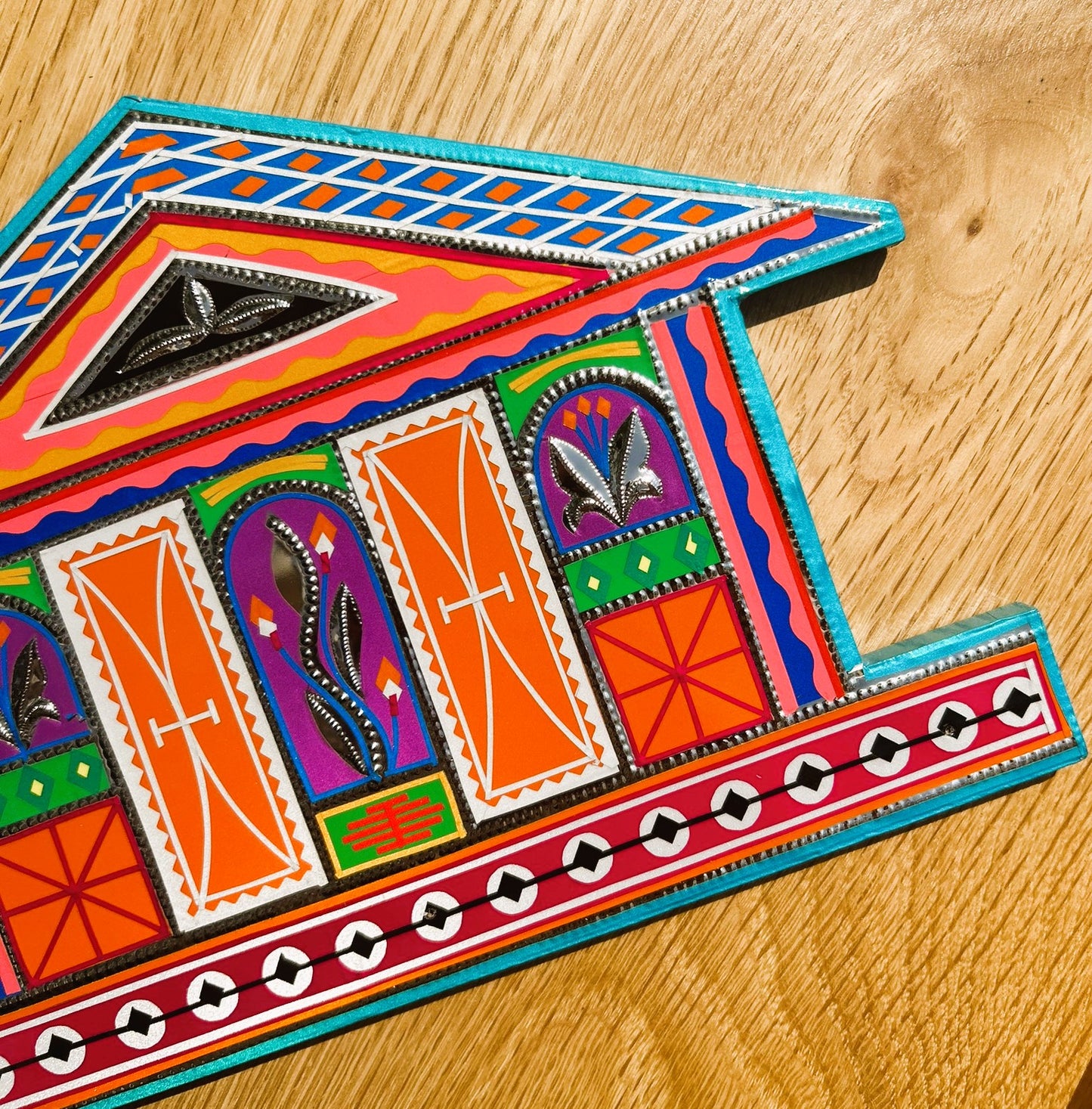 Handmade Keyholder (Blue & Orange) - Truck'r